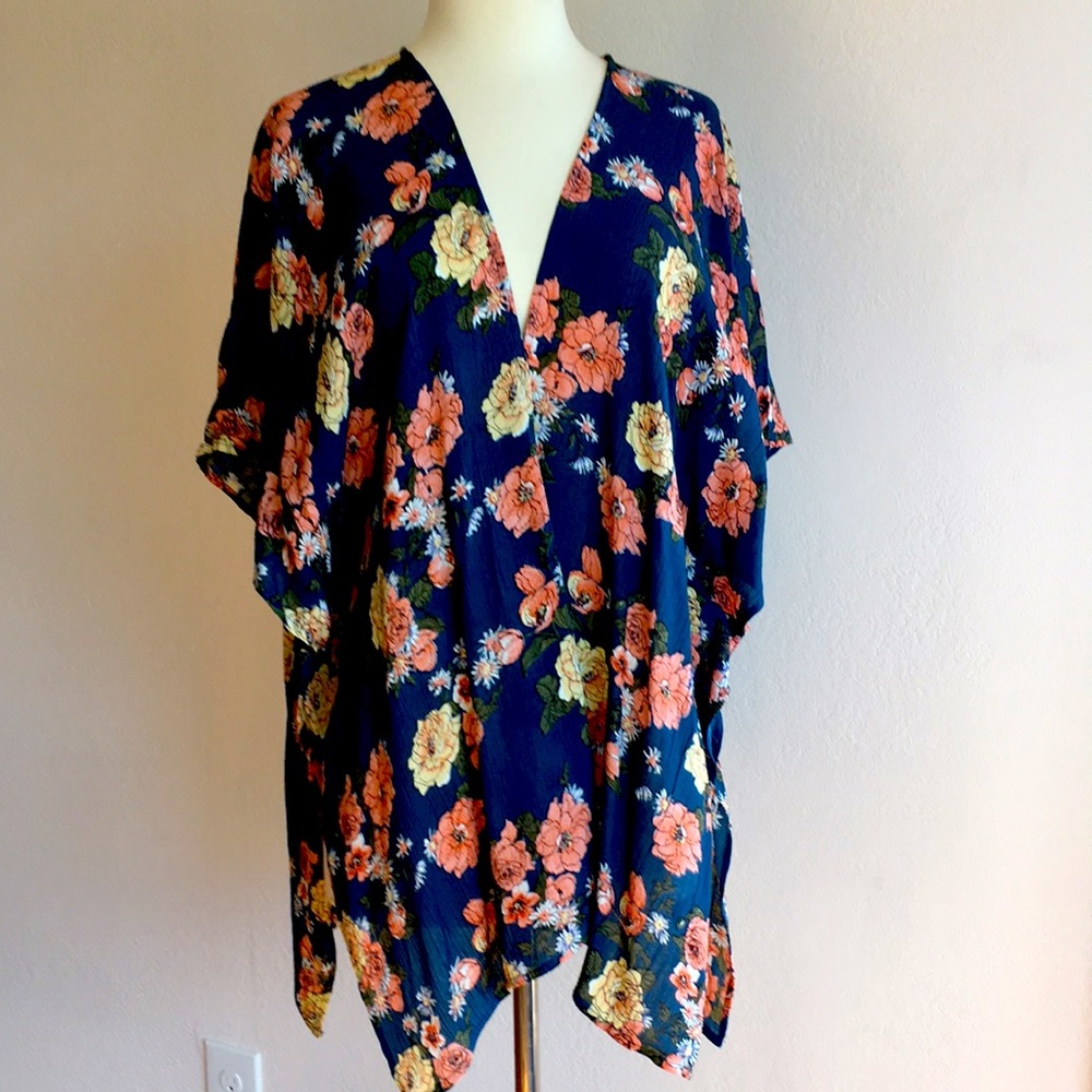 Drappy Rayon Open Front Wrap By L.I.F.E. (Love Is For Eternity)